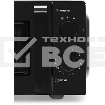 Микроволновая печь Starwind SMW4520 черный, 20 л, 700 Вт, пеключатели - поворотный механизм, фото4