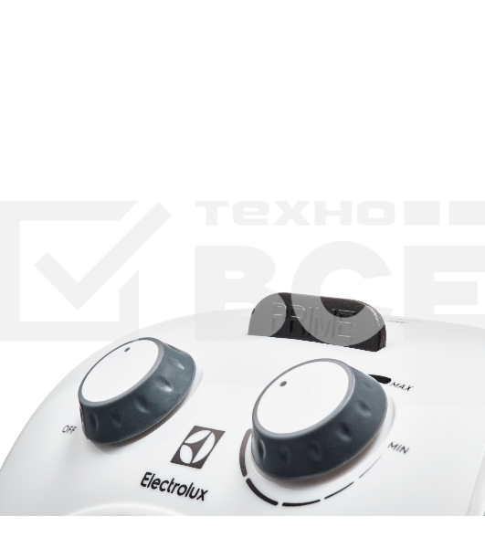 Тепловентилятор Electrolux Prime EFH/S-1125, серый, 1500 Вт, 20 м2, термостат
