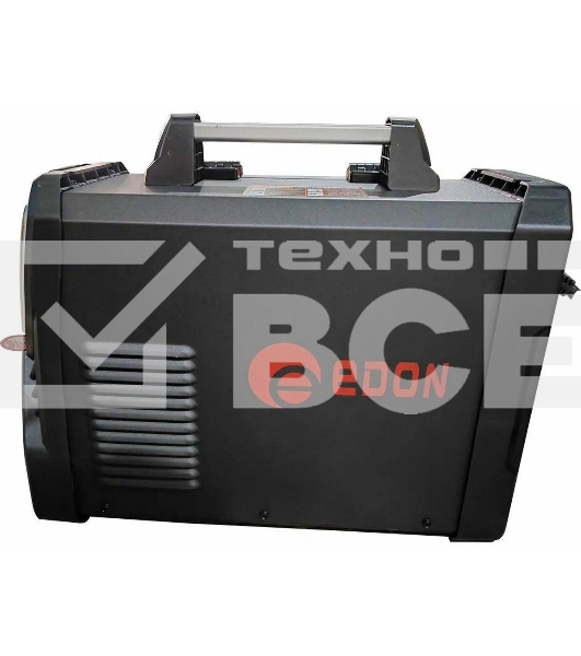 Сварочный аппарат полуавтоматический Edon ПрофиMIG-250 MIG 10,6 кВт 20-250А, MMA 13,1 кВт 20-250А, раб.цикл 60%, КПД 85%, диаметр: электроды 2-4мм, проволока 0,8-1ммMIG-MAG/NoGas/MMA/LIFT TIG/2T/4T/SYNСварка тонких металлов и нержавеющей стали.