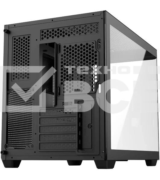 Компьютерный корпус Bloody BD-CC112 черный без БП mATX 9x120мм 2xUSB 3.0 audio bott PSU