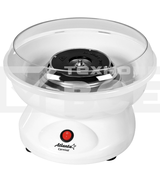 Аппарат для сахарной ваты Atlanta, ATH-3421, 500Вт белый