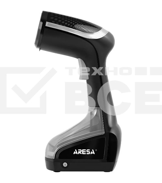 Отпариватель ARESA AR-2306 черный/серебристый, 1100 Вт, 25 г/мин, 200 мл