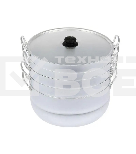 Мантоварка алюминиевая КАЛИТВА 18134 13 л с 4 сетками