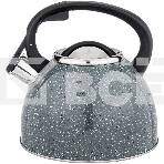 Чайник для плиты AGNESS 907-064 нерж. 2,5 л, фото 1