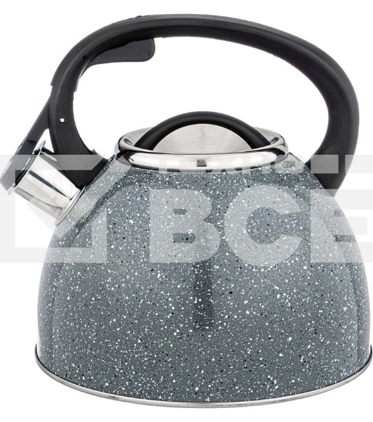 Чайник для плиты AGNESS 907-064 нерж. 2,5 л