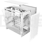 Компьютерный корпус без блока питания Case NZXT H3 Flow (2025), Midi-Tower, TG, 1x120мм, 1xUSB-A 3.2 + 1xUSB-C 3.2, mATX, mITX White, фото2