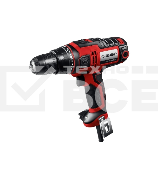 Дрель-шуруповерт сетевой ЗУБР ДШ-М3-500-2 К, Сетевая, 500 Вт, Кейс