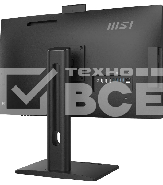 Моноблок MSI Modern AM273QP AI 1UM-090XRU 27' WQHD Core Ultra 5 125H (1.2) 16Gb SSD512Gb Graphics CR без ОС 2.5Gigabit WiFi BT 120W клавиатура мышь Cam черный 2560x1440