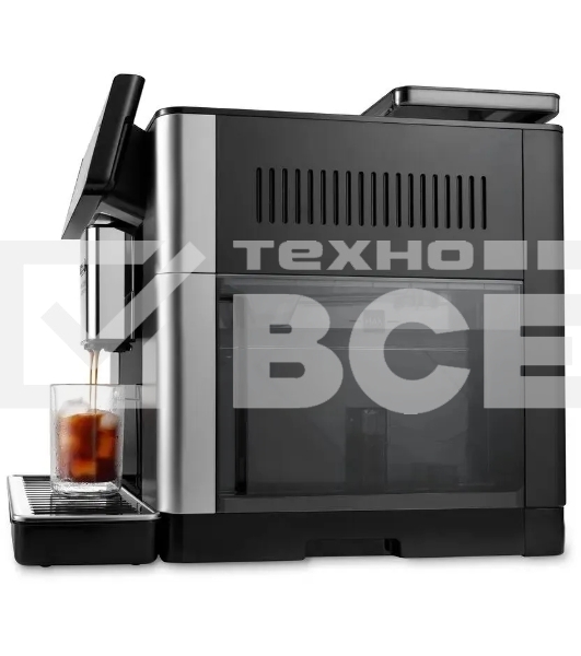 Кофемашина DeLonghi ECAM630.55.SM 1450Вт черный/серебристый