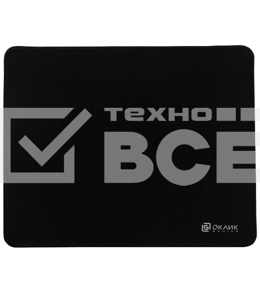 Коврик для мыши Oklick/Оклик OK-F0351 черный 350x280x3мм