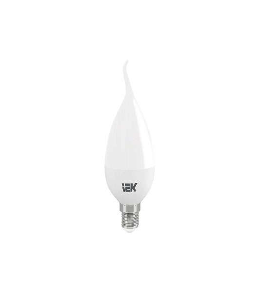 Лампа cветодиодная IEK LLE-CB35-5-230-30-E14 ECO CB35 свеча на ветру 5Вт 230В 3000К E14