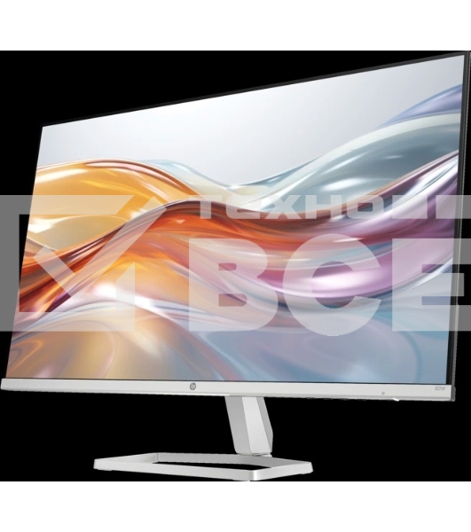 Монитор 27' HP 527SF IPS 1920x1080, 100 Гц, 5 мс, 16:9, 300 кд/м², 2xHDMI, 1xD-Sub, белый/серебристый, черный