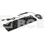 Комплект клавиатура+мышь Nakatomi KMG-2305U проводной, USB, 1600 DPI, черный, фото4