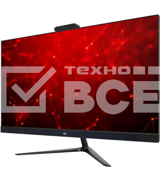 Моноблок IRU Tactio 23dm 23.8' Full HD i3 12100 (3.3) 8Gb SSD 256Gb UHDG 730 Win 11Pro 64 WiFi BT Spk 120W Cam черный 1920x1080