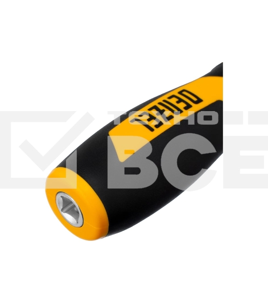 Набор инструментов Denzel 1/2', 1/4', CrV, S2, пластиковый кейс, 82 предмета