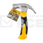 Молоток-гвоздодер мини Denzel, боек с магнитом, фибергласовая двухкомпонентная рукоятка, 9oz, 250г, фото3