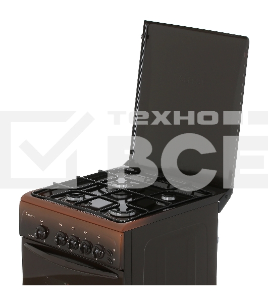 Плита газовая Gefest ПГ 3200-06 К19 коричневый, конфорок 4 шт, духовка 42 л, 50 см x 85 см x 57 см