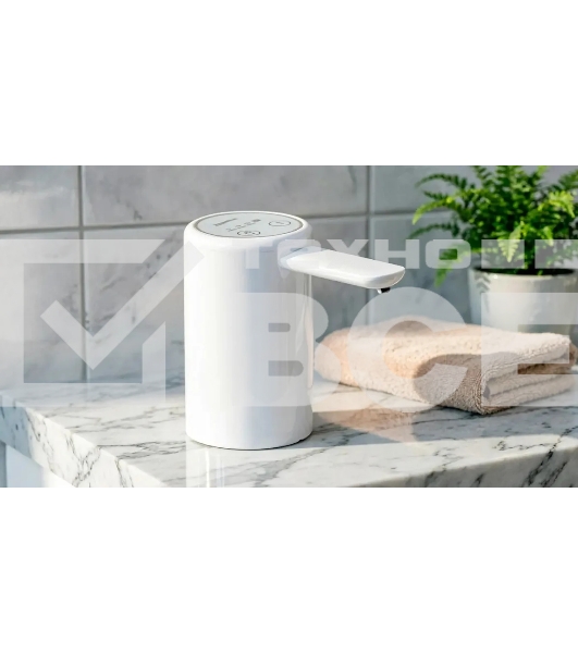 Помпа для 19л бутыли Aqua Work A2 электрический белый картон