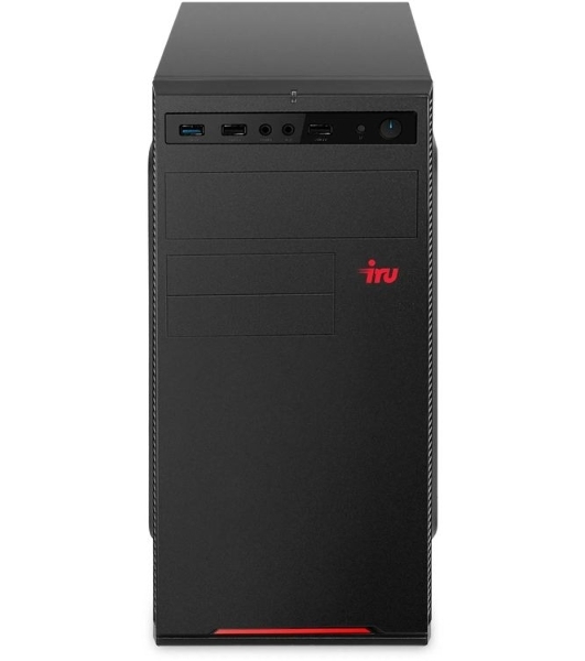 Компьютер IRU Planio 310H6SEV MT i3 12100 (3.3) 16Gb SSD 512Gb UHDG 730 FreeDOS GbitEth 400W черный (RUS) (2112845)