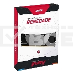 Оперативная память Kingston Fury Renegade Black, DDR4, 16GB (1x16GB), 3600MHz, CL16, с радиатором, черный, фото2