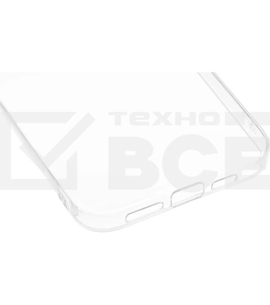Чехол (клип-кейс) BoraSCO для Apple iPhone 15 Plus прозрачный