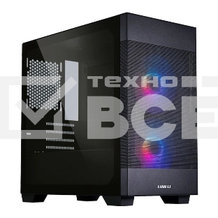 Компьютерный корпус Lian-Li Lancool 205M Mesh черный без БП ATX 2xUSB3.0 audio bott PSU