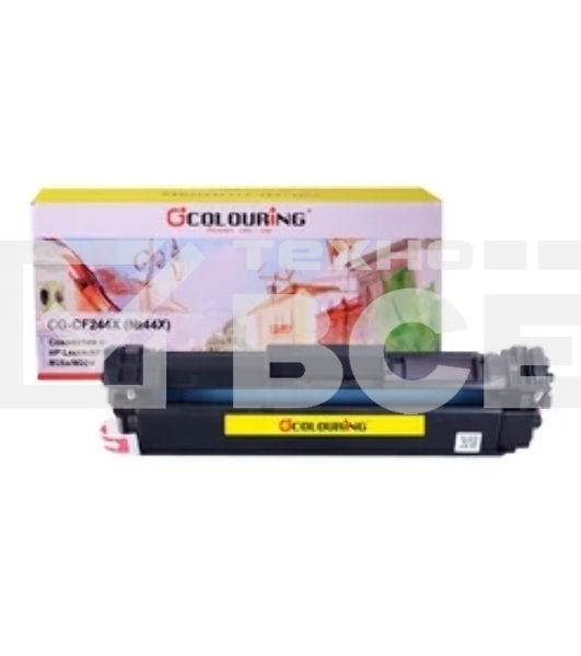 Картридж лазерный Colouring CG-CF244X (№44X) черный (2000 копий) для принтеров HP LaserJet Pro M15/M15a/M28a/M28w