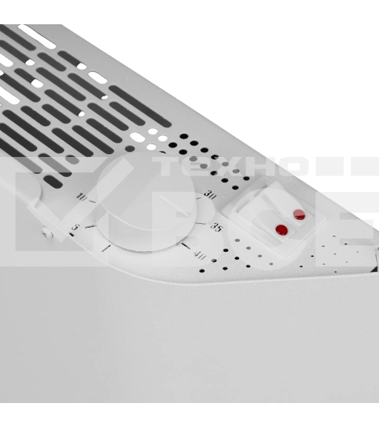 Конвектор Denzel XCE-1500 белый, 1500 Вт, 20 м2, термостат