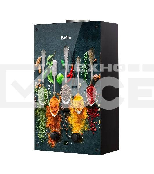Колонка газовая Ballu GWH 10 Fiery Glass Curry