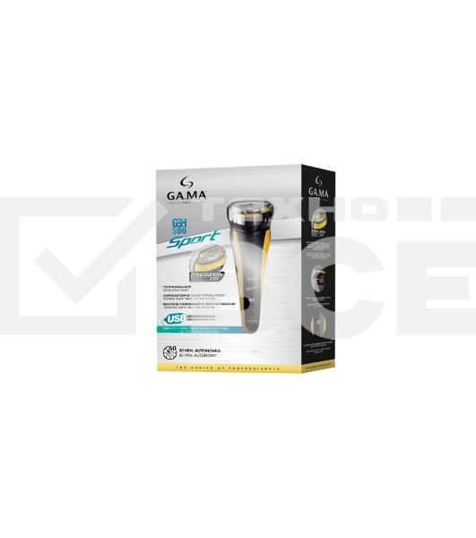 Электробритва GA.MA GSH 986 SPORT - RW (GM0608)