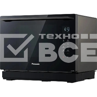 Микроволновая печь Panasonic NN-CS89LBZPE чёрный, 31 л, 1000 Вт, переключатели - сенсор