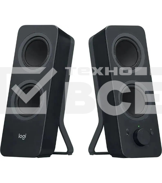Колонки Logitech Z207 Speaker System Bluetooth черный