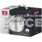 Кастрюля Rondell Stolz RDS-1752, 2.3л, 18см, с крышкой, стальной, фото2