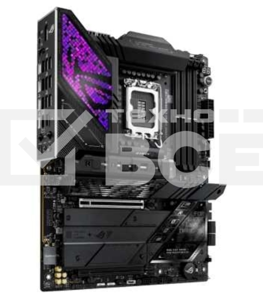 Материнская плата ASUS ROG STRIX Z890-E GAMING WIFI, LGA 1851, Intel Z890, 4xDDR5, 4xSATA, 7xM.2, 1xPCIe 5.0 x16, 1xPCIe 4.0 x16, 1xHDMI, 1xDP, 2xUSB-C Thunderbolt 4, 7xUSB-A 3.2 Gen 2, 3xUSB-A 3.2 Gen 1, 2xUSB-C 3.2 Gen 2x2, 1x 5Gb LAN, 2x3.5 мм, 7.1, AT