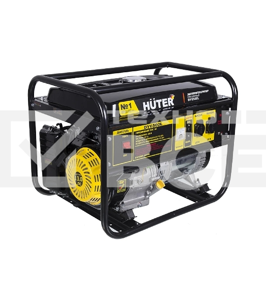 Электрогенератор бензиновый Huter DY6500L, 5.5 кВт, 71 дБ, 74.5 кг