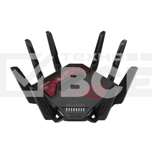 Маршрутизатор ASUS GT-BE19000, черный/красный, 90IG0850-MO9A0V
