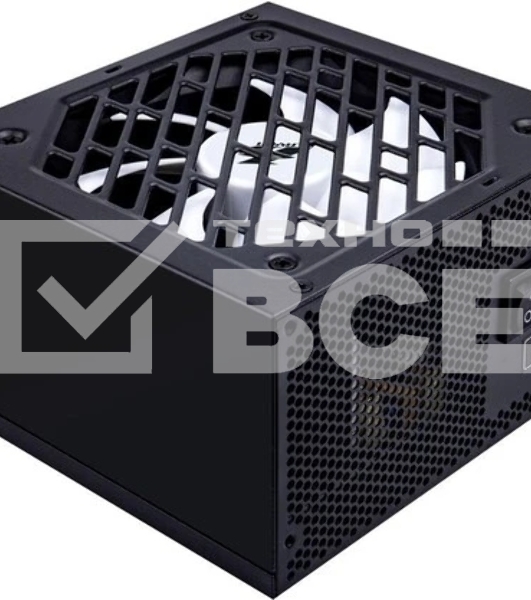 Блок питания 1STPLAYER FK PS-600FK, 600Вт, 120мм, черный