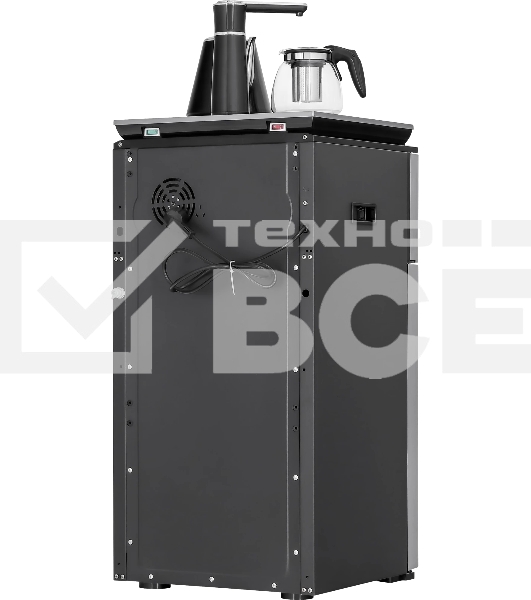 Кулер-диспенсер HIBERG F-91FGB напольный, электронный, сенсор, черный