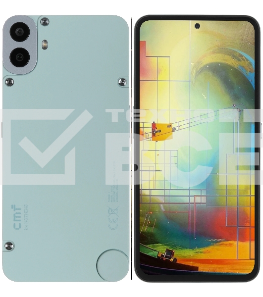 Смартфон NOTHING CMF Phone 1 EU, 8/256Gb, зеленый