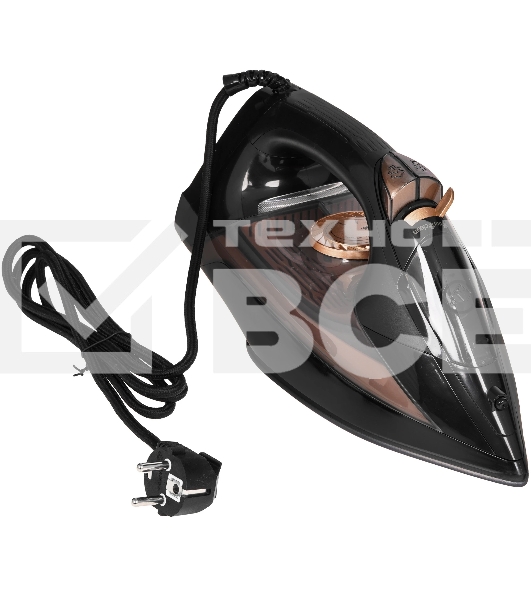 Утюг DELTA DL-152 черный с золотым