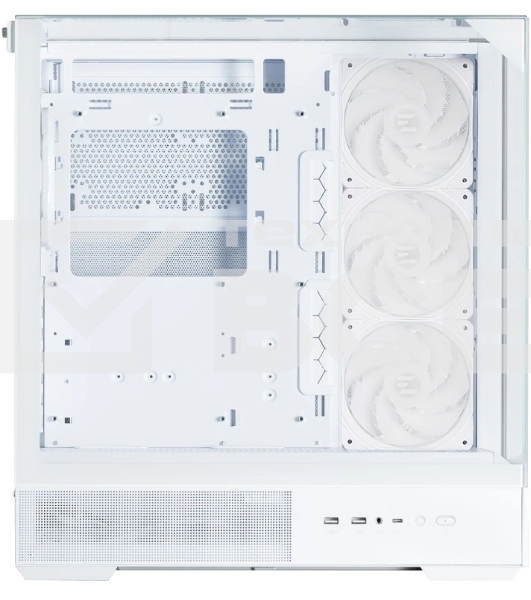 Компьютерный корпус ZALMAN P40 Prism Plus, ATX, белый, WINDOW, 3xCombo (3.5'' or 2.5