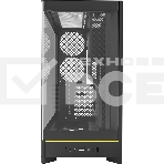 Компьютерный корпус Montech HS02 черный без БП ATX 4x140мм 2xUSB 3.0 1xUSB3.1 audio bott PSU, фото7