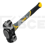 Кувалда с клиновидным бойком Denzel 1,8 кг, фибергласовая рукоятка c TPR, фото 1