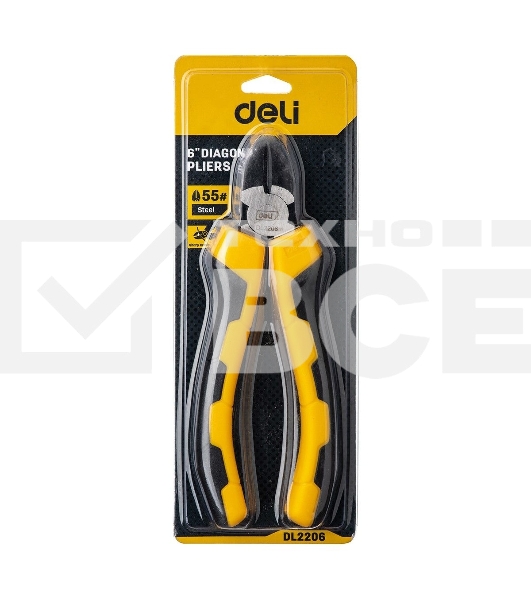Диагональные бокорезы Deli DL2206 6