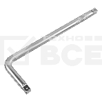 Вороток Г-образный Denzel 450x150 мм, квадрат 3/4