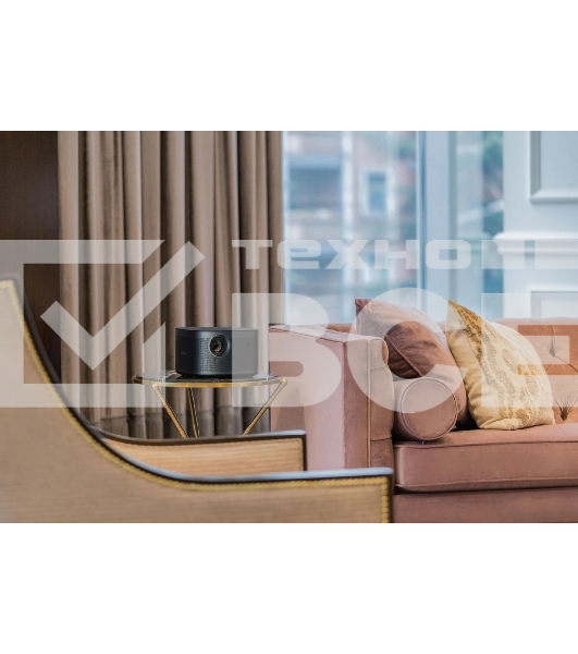 XGIMI Horizon Pro Домашний проектор/технология:DLP/Разрешение:4K/2200Лм/MediaTek MT9612/2GB/32GB/Wi-Fi, Bluetooth/AndroidTV/HDR10/0.76-7.66м/HarmanKardon/Вес:2.9кг/Черный XK03H