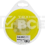 Леска для триммера Denzel квадрат 2,4 мм х 15 м, блистер FLEX CORD 96116, фото3