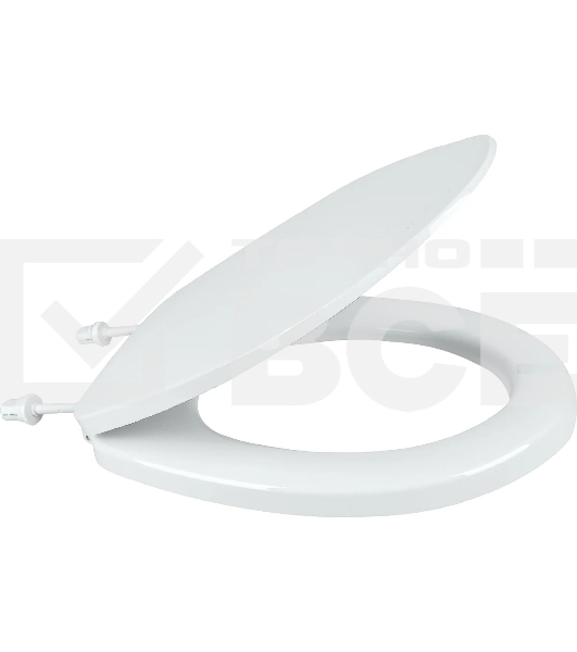 Сиденье для унитаза Виктория белое