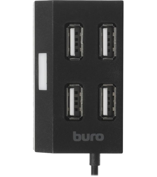 USB-концентратор Buro BU-HUB4-U2.0, USB 2.0, USB 4 порта, USB