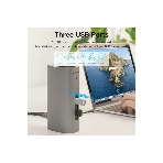 Док-станция Vention TPJH0-EU, USB Type-C, HDMI/VGA/USB/RJ45/SD/3.5мм/PD/DC, USB Type-C, фото10